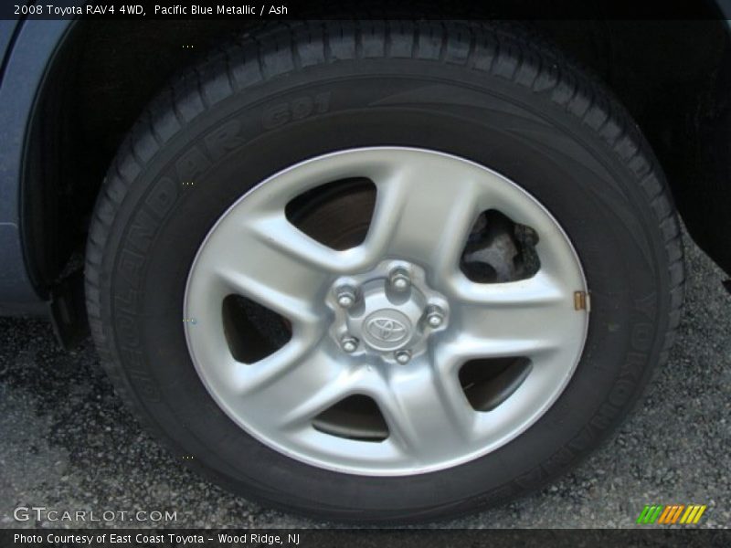 Pacific Blue Metallic / Ash 2008 Toyota RAV4 4WD