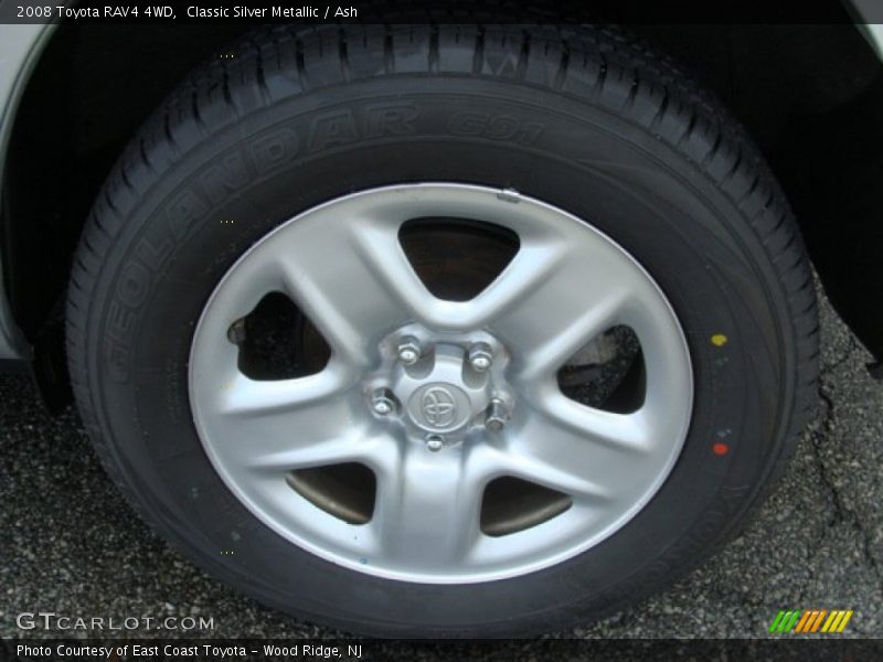 Classic Silver Metallic / Ash 2008 Toyota RAV4 4WD