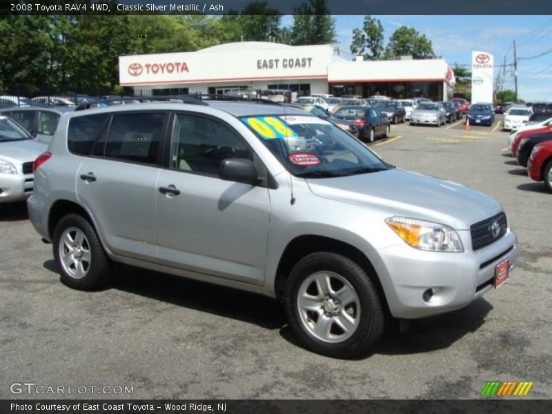 Classic Silver Metallic / Ash 2008 Toyota RAV4 4WD