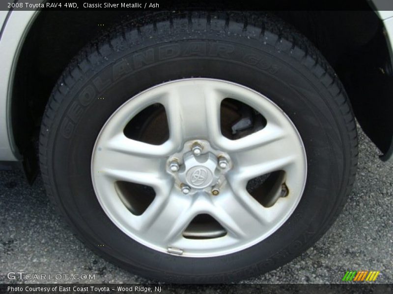 Classic Silver Metallic / Ash 2008 Toyota RAV4 4WD