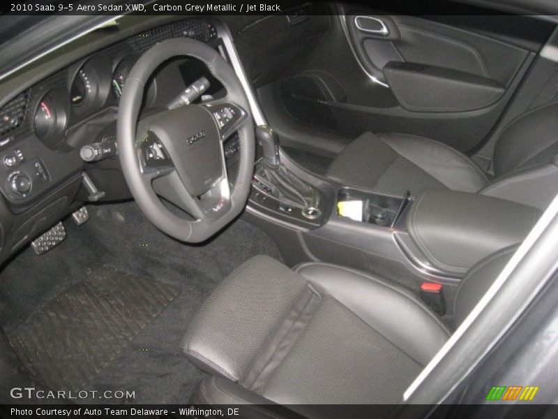 Carbon Grey Metallic / Jet Black 2010 Saab 9-5 Aero Sedan XWD