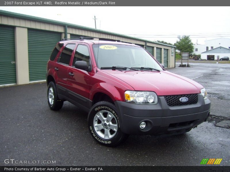 Redfire Metallic / Medium/Dark Flint 2007 Ford Escape XLT 4WD