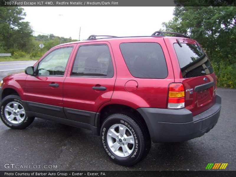 Redfire Metallic / Medium/Dark Flint 2007 Ford Escape XLT 4WD