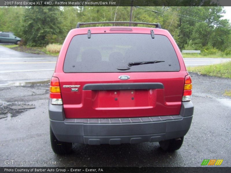 Redfire Metallic / Medium/Dark Flint 2007 Ford Escape XLT 4WD