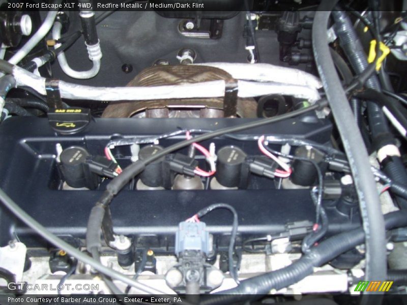Redfire Metallic / Medium/Dark Flint 2007 Ford Escape XLT 4WD