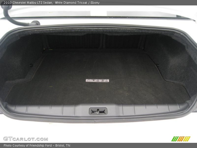 White Diamond Tricoat / Ebony 2010 Chevrolet Malibu LTZ Sedan