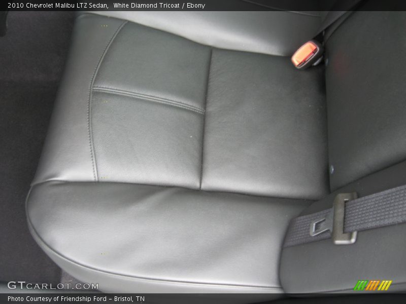 White Diamond Tricoat / Ebony 2010 Chevrolet Malibu LTZ Sedan