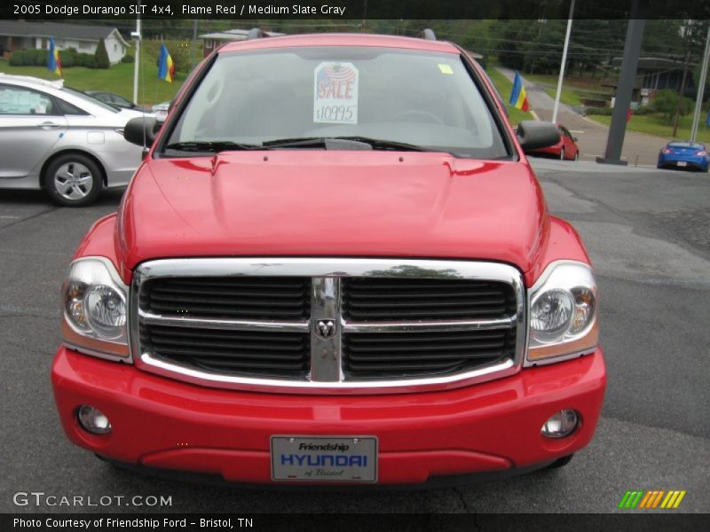 Flame Red / Medium Slate Gray 2005 Dodge Durango SLT 4x4