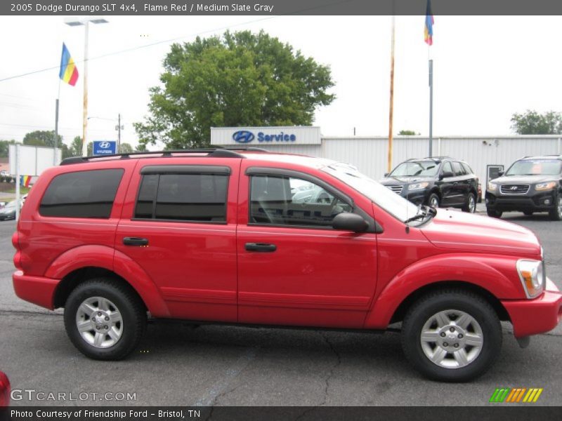 Flame Red / Medium Slate Gray 2005 Dodge Durango SLT 4x4