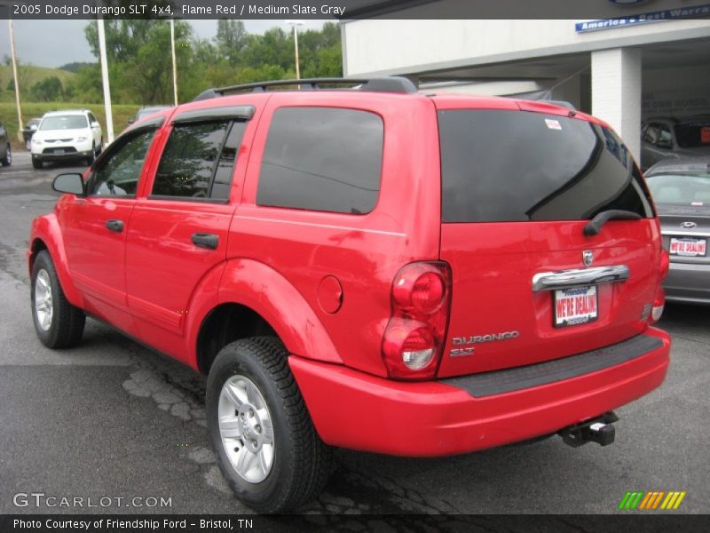 Flame Red / Medium Slate Gray 2005 Dodge Durango SLT 4x4