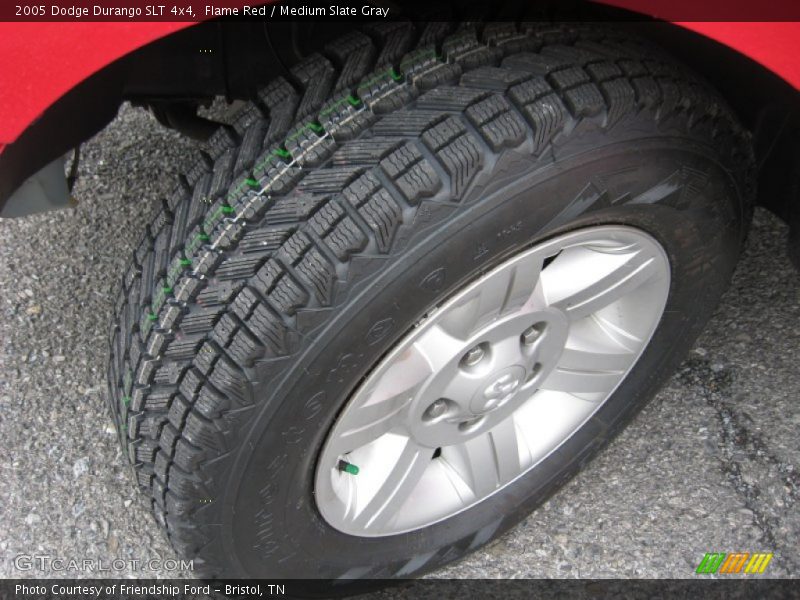 Flame Red / Medium Slate Gray 2005 Dodge Durango SLT 4x4