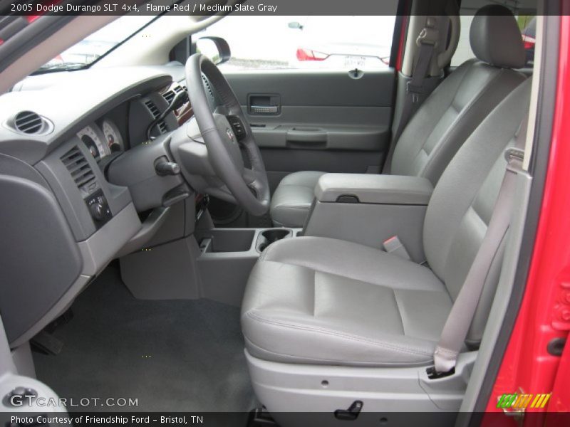 Flame Red / Medium Slate Gray 2005 Dodge Durango SLT 4x4