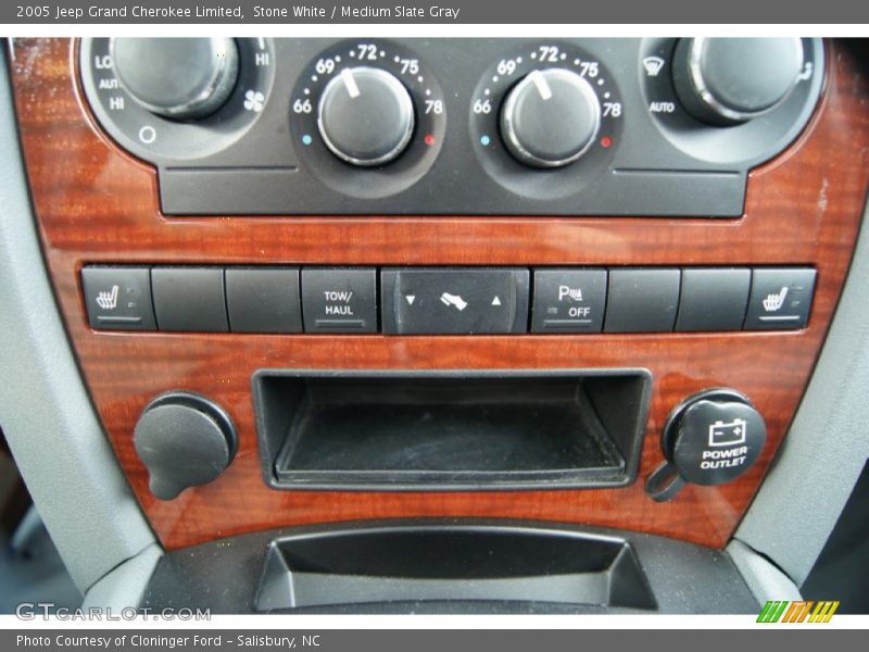 Controls of 2005 Grand Cherokee Limited