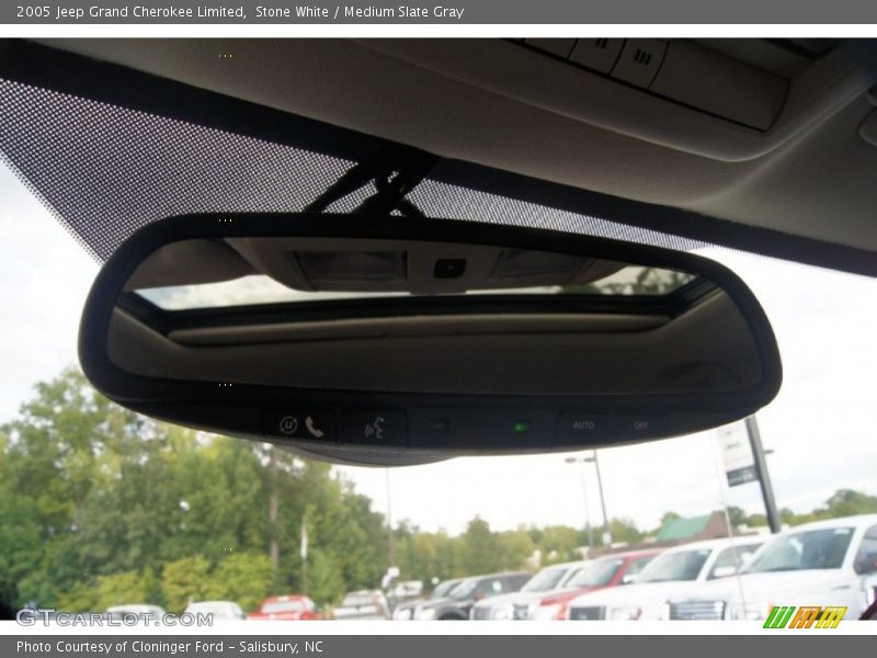 Stone White / Medium Slate Gray 2005 Jeep Grand Cherokee Limited