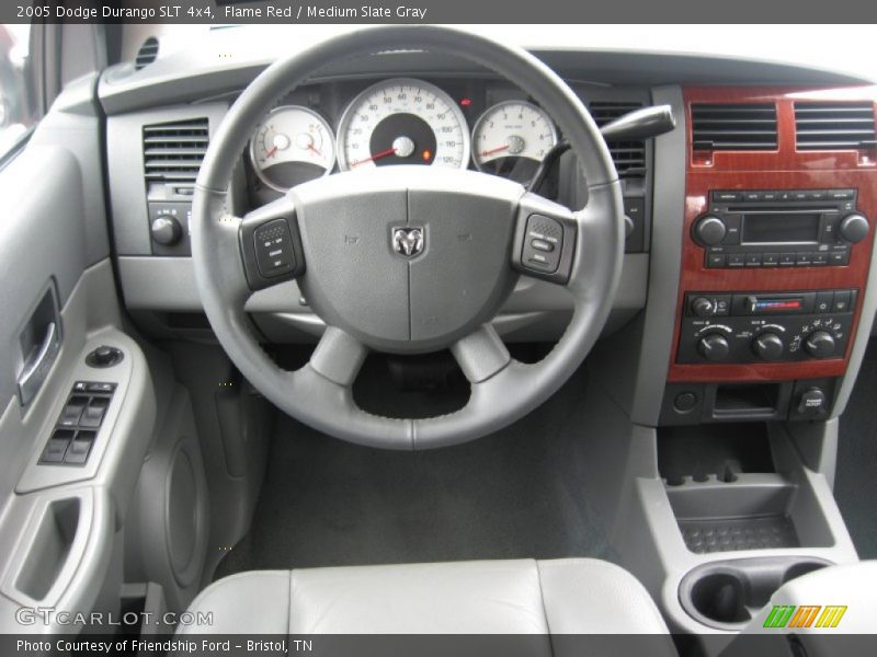 Flame Red / Medium Slate Gray 2005 Dodge Durango SLT 4x4