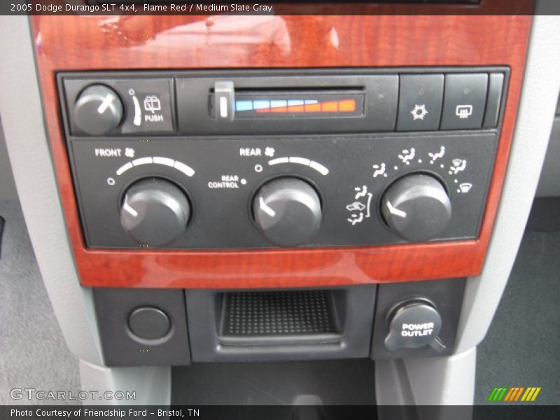 Flame Red / Medium Slate Gray 2005 Dodge Durango SLT 4x4