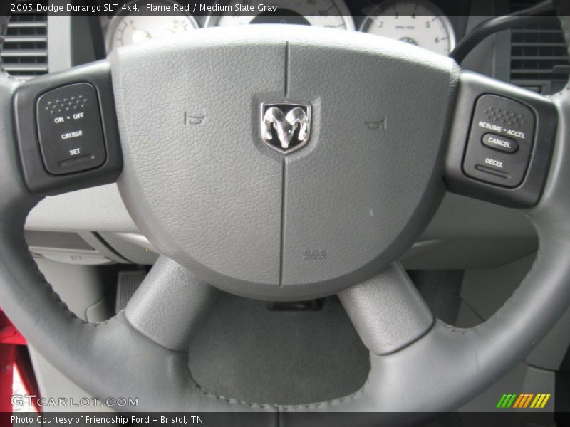Flame Red / Medium Slate Gray 2005 Dodge Durango SLT 4x4