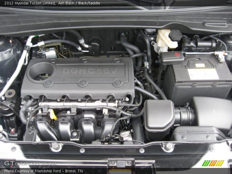  2012 Tucson Limited Engine - 2.4 Liter DOHC 16-Valve CVVT 4 Cylinder