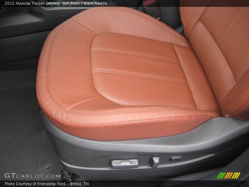  2012 Tucson Limited Black/Saddle Interior