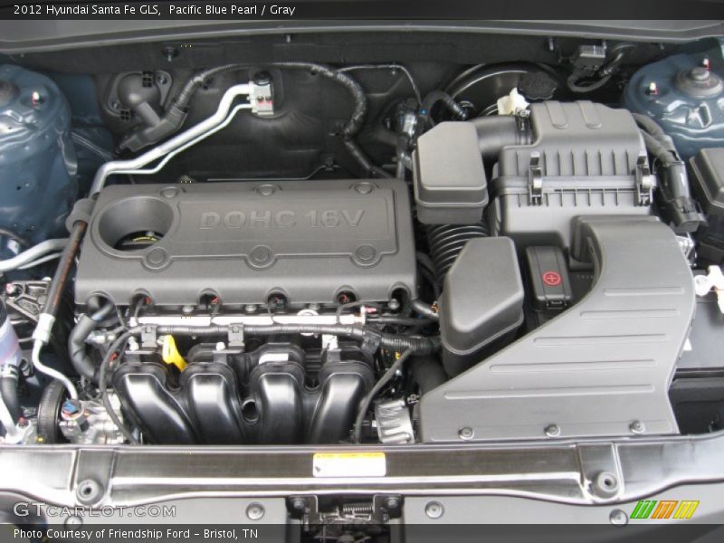  2012 Santa Fe GLS Engine - 2.4 Liter DOHC 16-Valve 4 Cylinder