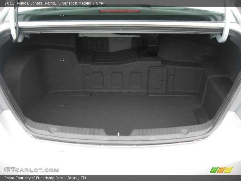 Silver Frost Metallic / Gray 2011 Hyundai Sonata Hybrid
