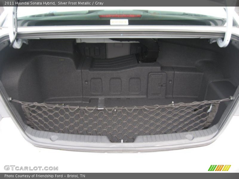 Silver Frost Metallic / Gray 2011 Hyundai Sonata Hybrid