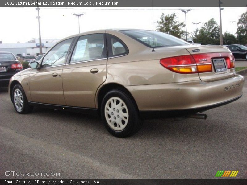 Medium Gold / Medium Tan 2002 Saturn L Series L200 Sedan