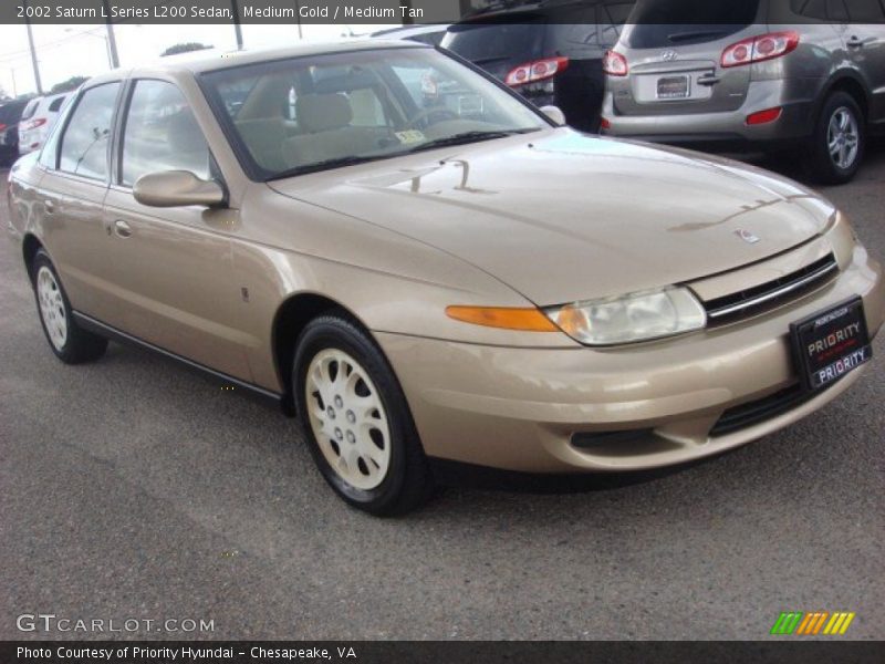 Medium Gold / Medium Tan 2002 Saturn L Series L200 Sedan