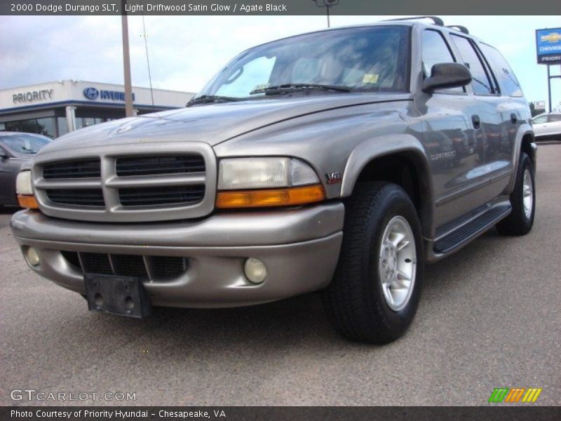 Light Driftwood Satin Glow / Agate Black 2000 Dodge Durango SLT