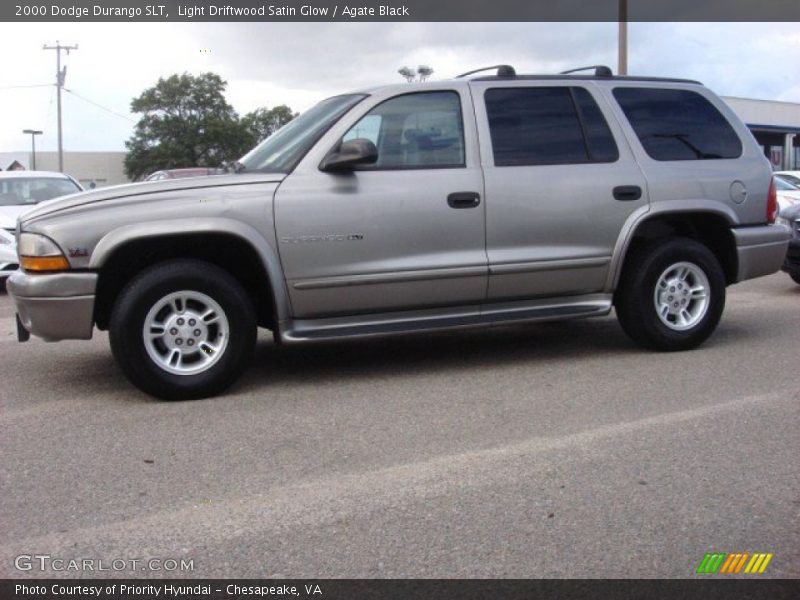 Light Driftwood Satin Glow / Agate Black 2000 Dodge Durango SLT