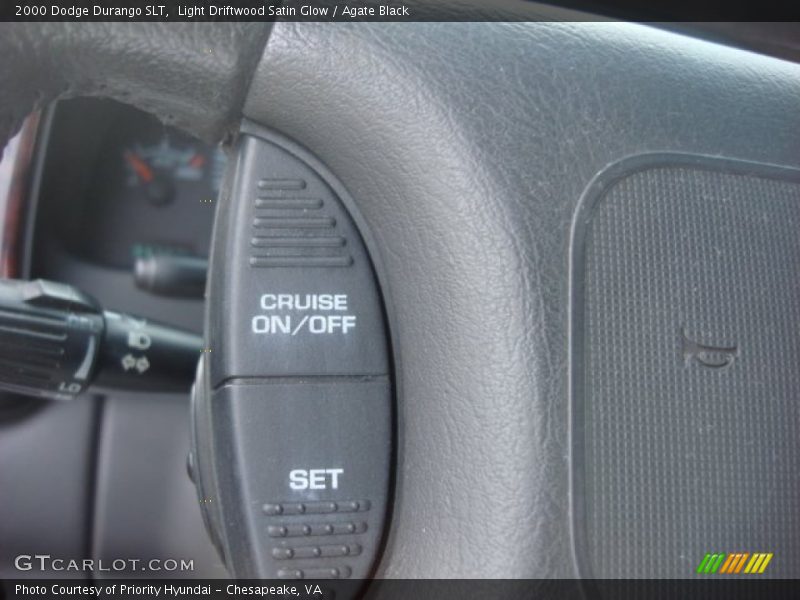 Light Driftwood Satin Glow / Agate Black 2000 Dodge Durango SLT