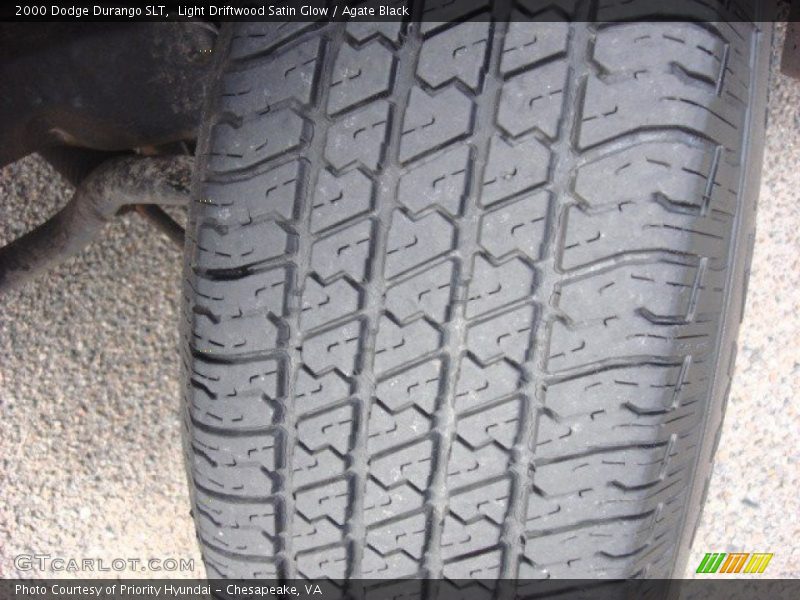 Light Driftwood Satin Glow / Agate Black 2000 Dodge Durango SLT