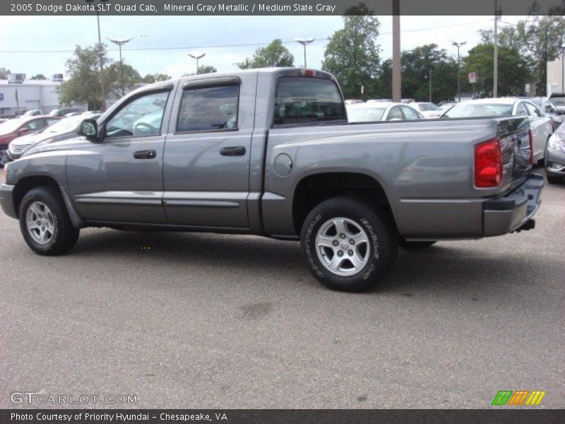  2005 Dakota SLT Quad Cab Mineral Gray Metallic