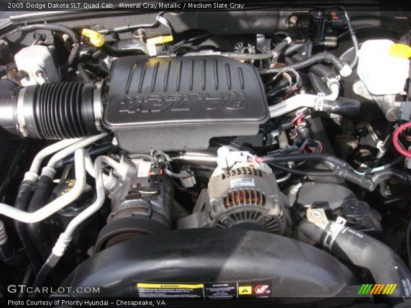  2005 Dakota SLT Quad Cab Engine - 4.7 Liter SOHC 16-Valve PowerTech V8