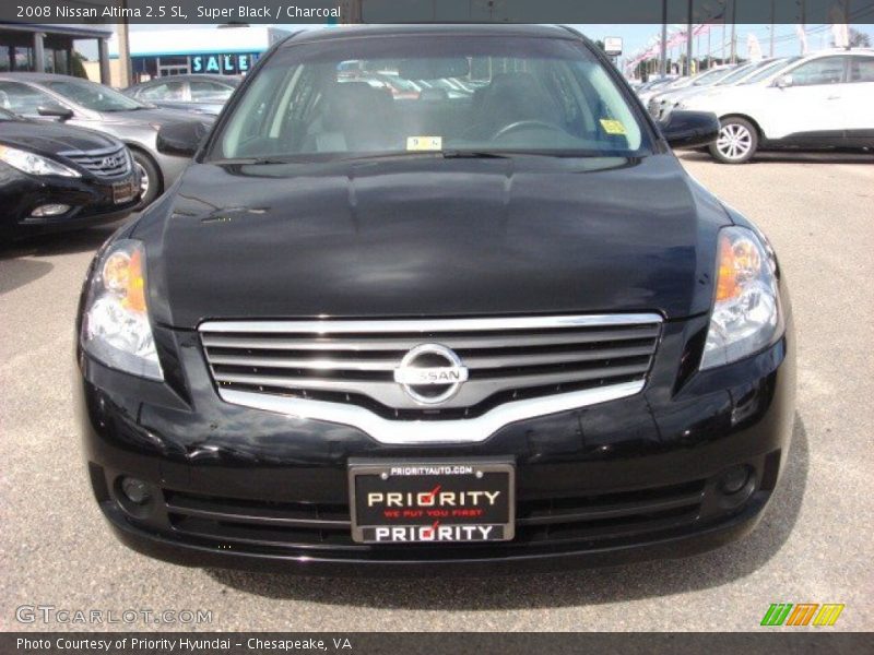 Super Black / Charcoal 2008 Nissan Altima 2.5 SL