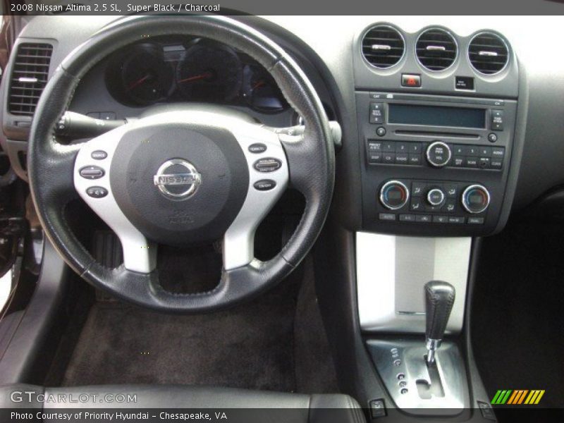 Super Black / Charcoal 2008 Nissan Altima 2.5 SL