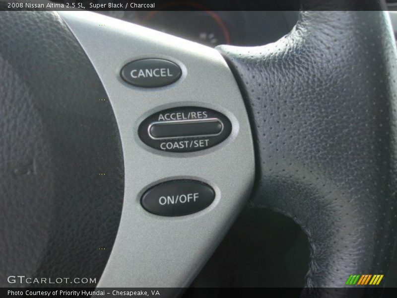 Super Black / Charcoal 2008 Nissan Altima 2.5 SL