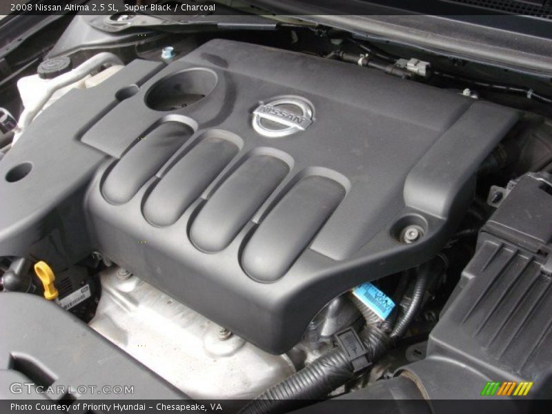Super Black / Charcoal 2008 Nissan Altima 2.5 SL