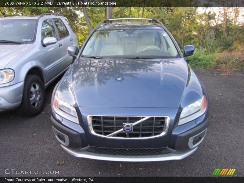 Barrents Blue Metallic / Sandstone 2009 Volvo XC70 3.2 AWD