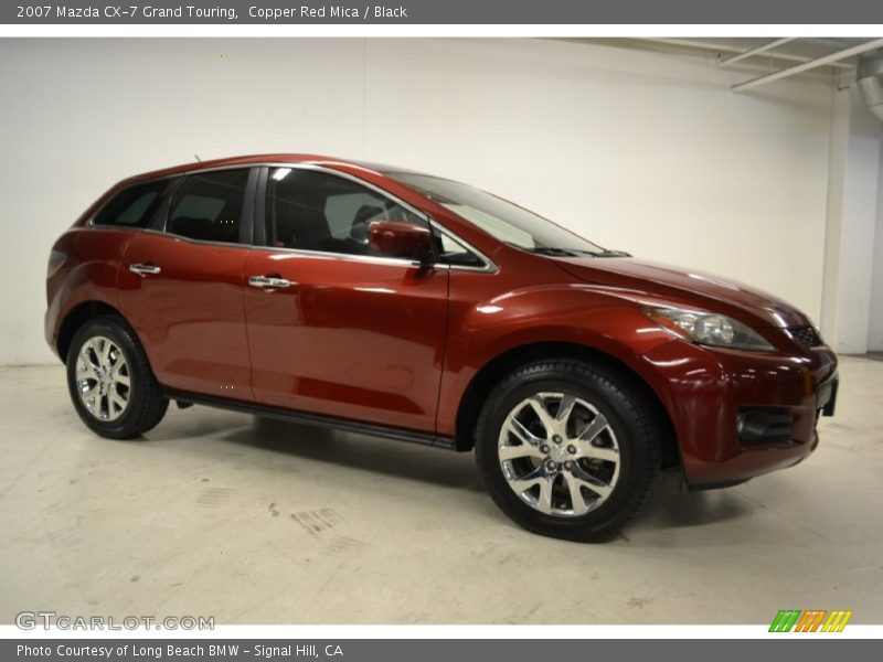 Copper Red Mica / Black 2007 Mazda CX-7 Grand Touring