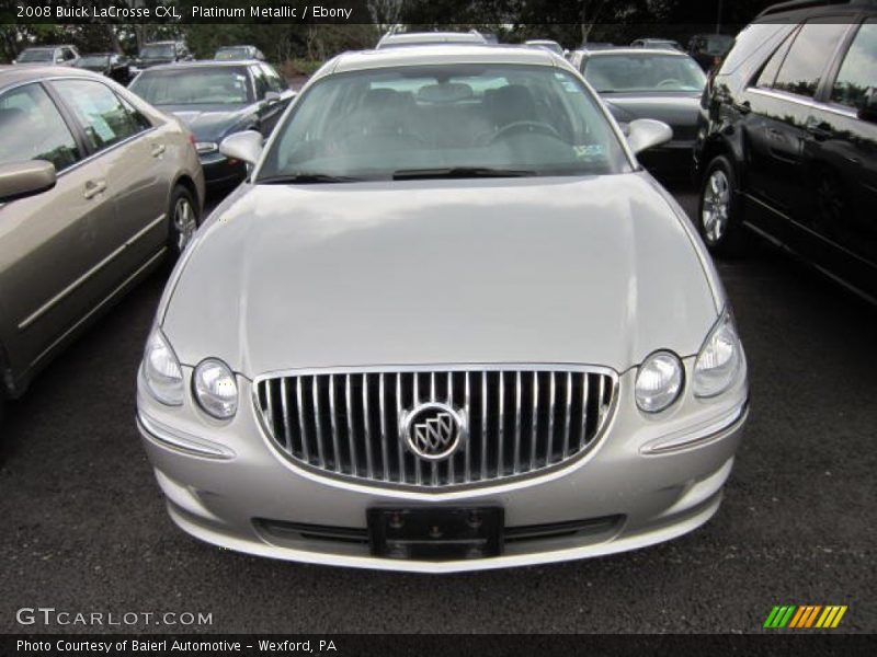 Platinum Metallic / Ebony 2008 Buick LaCrosse CXL