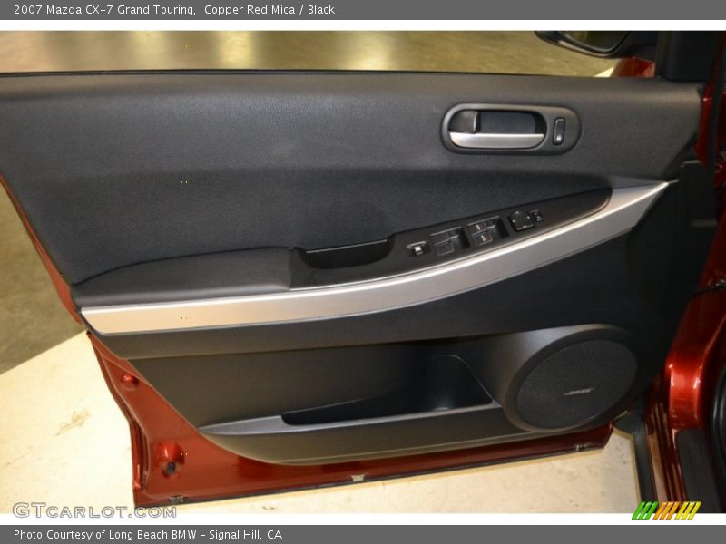 Copper Red Mica / Black 2007 Mazda CX-7 Grand Touring