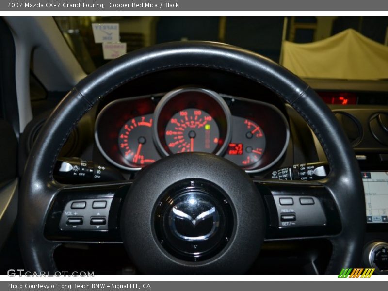 Copper Red Mica / Black 2007 Mazda CX-7 Grand Touring