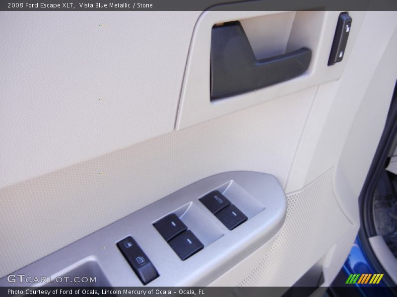 Vista Blue Metallic / Stone 2008 Ford Escape XLT