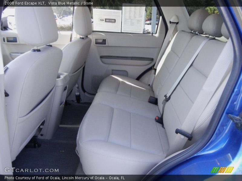 Vista Blue Metallic / Stone 2008 Ford Escape XLT