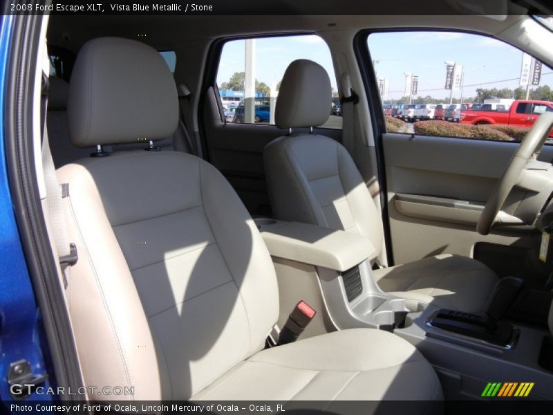 Vista Blue Metallic / Stone 2008 Ford Escape XLT