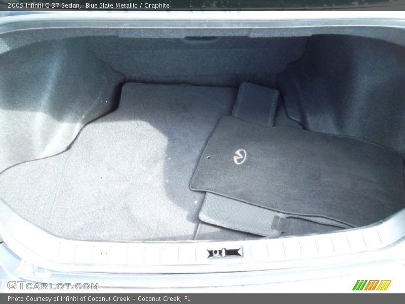 Blue Slate Metallic / Graphite 2009 Infiniti G 37 Sedan