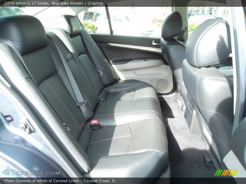 Blue Slate Metallic / Graphite 2009 Infiniti G 37 Sedan
