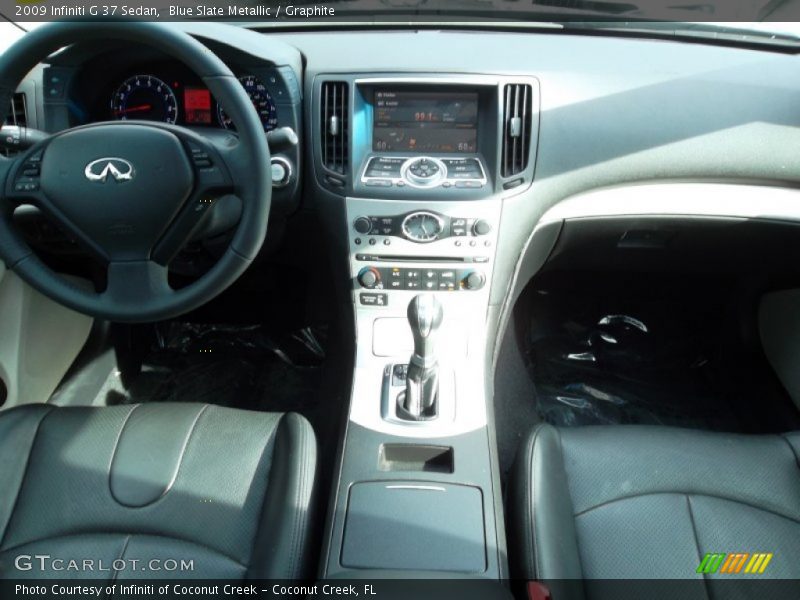 Blue Slate Metallic / Graphite 2009 Infiniti G 37 Sedan