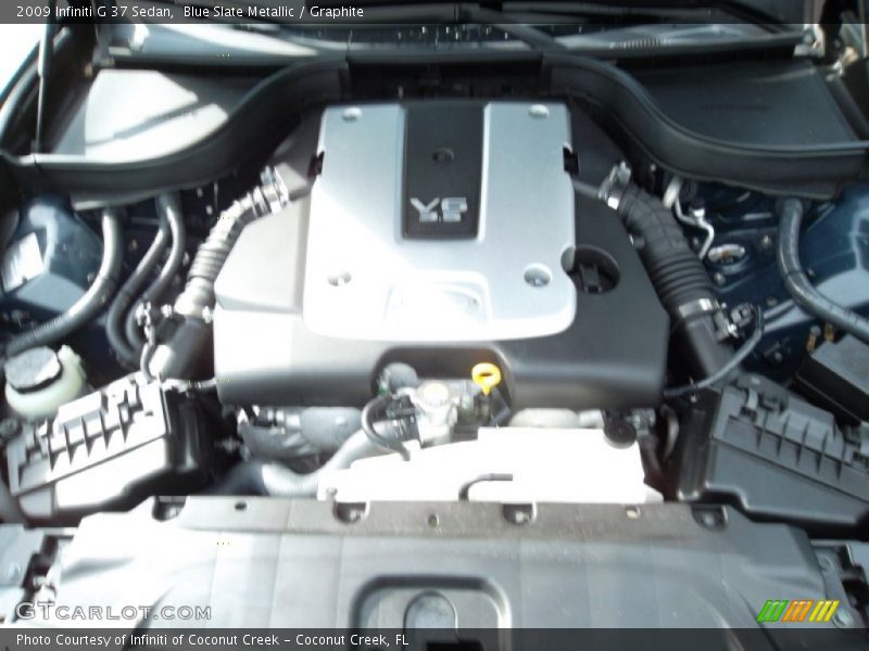 Blue Slate Metallic / Graphite 2009 Infiniti G 37 Sedan